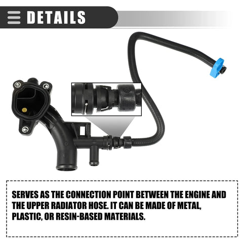 Chevrolet Cruze Engine Coolant Housing Water Outlet & Inlet Hose