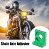 Motorcycle 4 x 12mm Dia Hole Chain Adjuster Block Tensioners