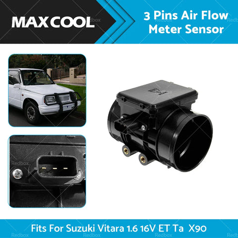 Suzuki Vitara Cabrio X90 Mass Air Flow Meter MAF Sensor (1998-2005)