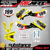 Suzuki DRZ 110 (2000-2019) Decals Custom Graphics Kit SOBE Style