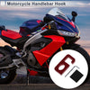 Arc Double Hook Motorcycle Hanging Hook Hexagon Wrench Gasket Red