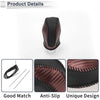 Subaru Impreza (2017-2023) Brown Carbon Fiber Car Gear Shift Knob Cover