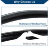 Lexus NX250 NX350 Side Window Vent Visors Car Window Deflectors (2022-2024)