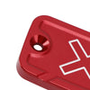 Ducati Scrambler 800 1100 Clutch Fluid Reservoir Cover - Red (2015-2025)