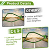 M10 M10 / 1 Set / Rear View Mirrors Polygonal Shape Green Iron Plastic