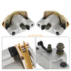 Polaris Phoenix 200 Sawtooth 200 Hawkeye 300 Front Brake Calipers & Pads
