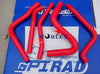 Kawasaki KX250 1990-1993 Black Silicone Radiator Hose