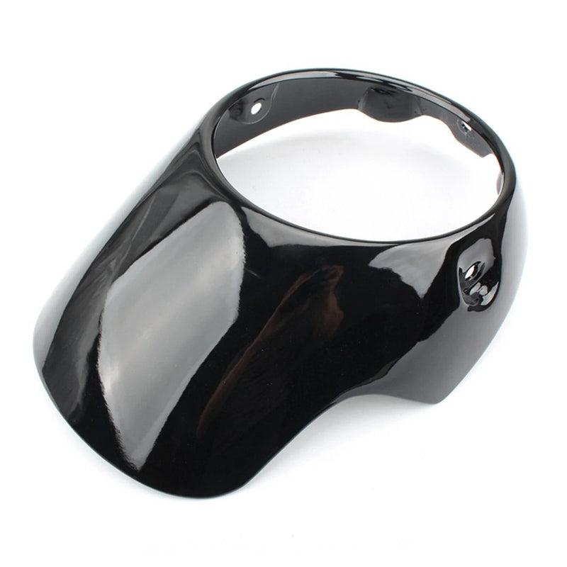 Triumph Bonneville Headlight Fairing Windshield Cover Gloss Black (2016-2023)