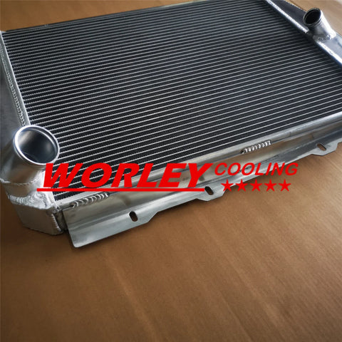 Chevy Hot / Street Rod 6 Cyl. w / Tranny Cooler 3 Row Aluminum Radiator (1938)