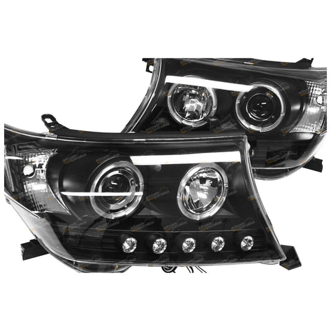 Toyota Landcruiser 200 Series Angel-eye Projector LED Lights (2007–2015)
