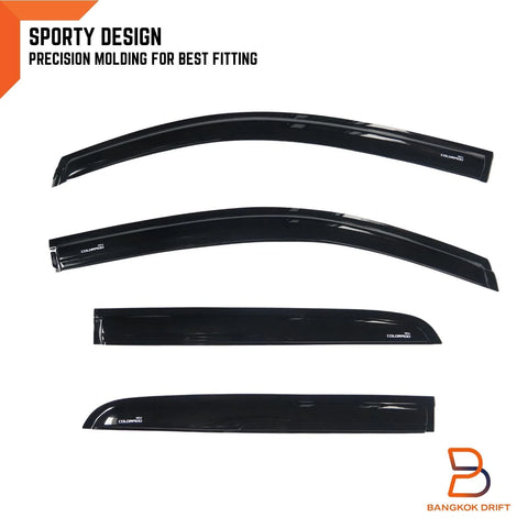 Holden Colorado RG Z71 LTZ Dual Cab Weather Shields Rain Guards (12-22)