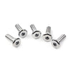 Disc Brake Rotor Screws 5 x M8x25mm Titanium Hex Socket Bolts