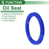 Oil Seal 50x63x6mm Rotary Shaft Seal TPU Blue 5 Pcs