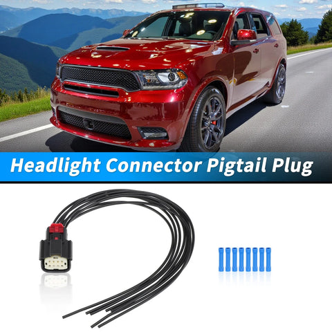 Dodge Durango 8-Wire Full LED Headlight Connector (2021-2022)