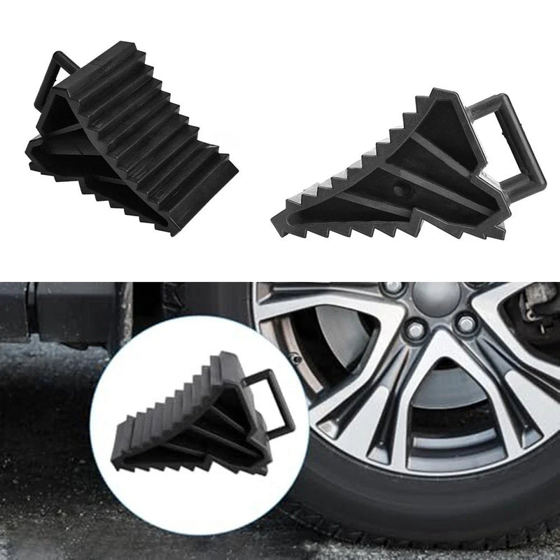 Trailers and Caravans for Vehicles 2 x Heavy Duty Non Slip Wheel Chocks