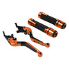 Kawasaki ZX6R, ZX9R, ZX10R CNC Brake Clutch Levers & Handlebar Grips Set (2000-2023)