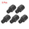 Bike 5x 10mm LH to 10mm RH Black Motorcycle Rearview Mirrors Adapter Screws