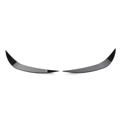 VW Golf 6 MK6 Glossy Black Front Bumper Side Air Vent Trim (2008-2013)