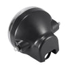EN125 7" Dia Black Plastic Shell Headlight