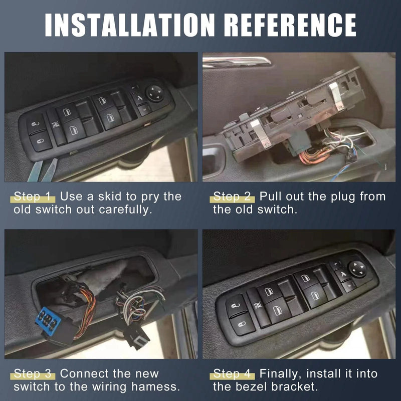 Mercedes Benz Master Control Window Button Switch Cap (2002-2005)