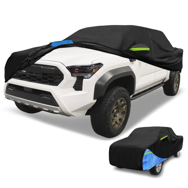 Toyota Tacoma Waterproof Car Cover / Oxford Cloth Black Blue /