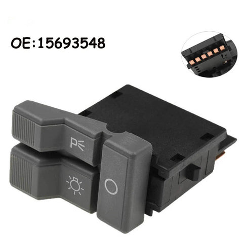 Chevrolet GMC Pickup Truck Headlight Parking Light Rocker Switch x1 (2007-2014)