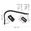 Motorcycle Pair 7/8" Motorcycle Brake Lever Guard Handlebar Clutch Protector Black