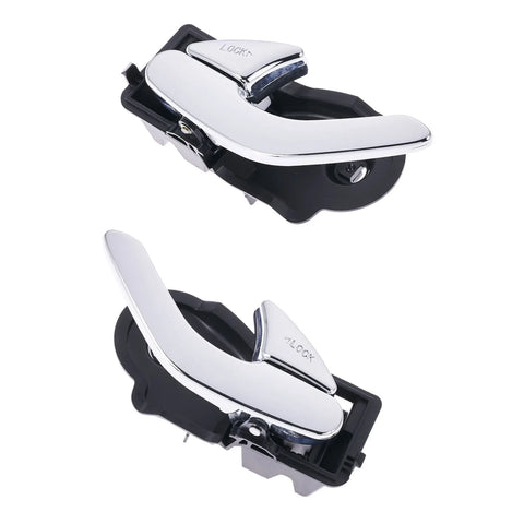 Ford Escape Mazda Tribute 4 Pc Left + Right Door Handle Inner Chr (2001–2006)