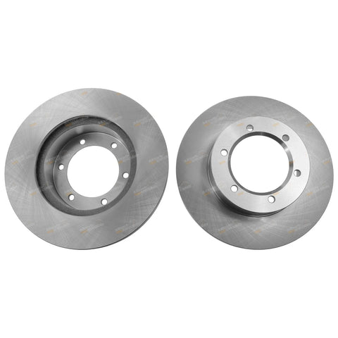 Toyota Hilux VZN167 VZN172 V6 3.4L 2 x Front Disc Brake Rotors (2002–2005)