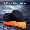 Honda Gold Wing GL1000 1100 1200 1500 1800 XXXL Orange Motorcycle Cover