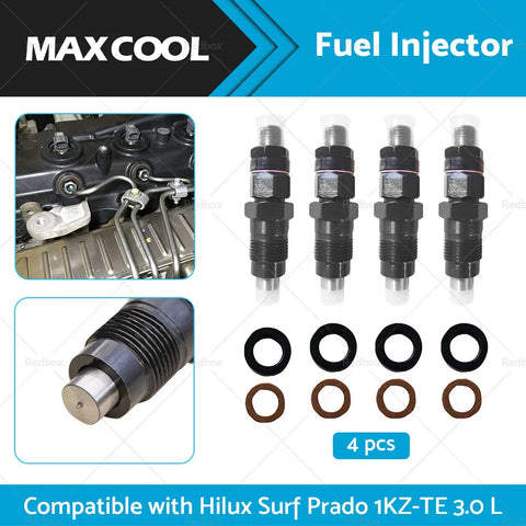 Toyota Hilux Surf Prado 1KZ-TE Diesel Fuel Injectors (1996-2002)