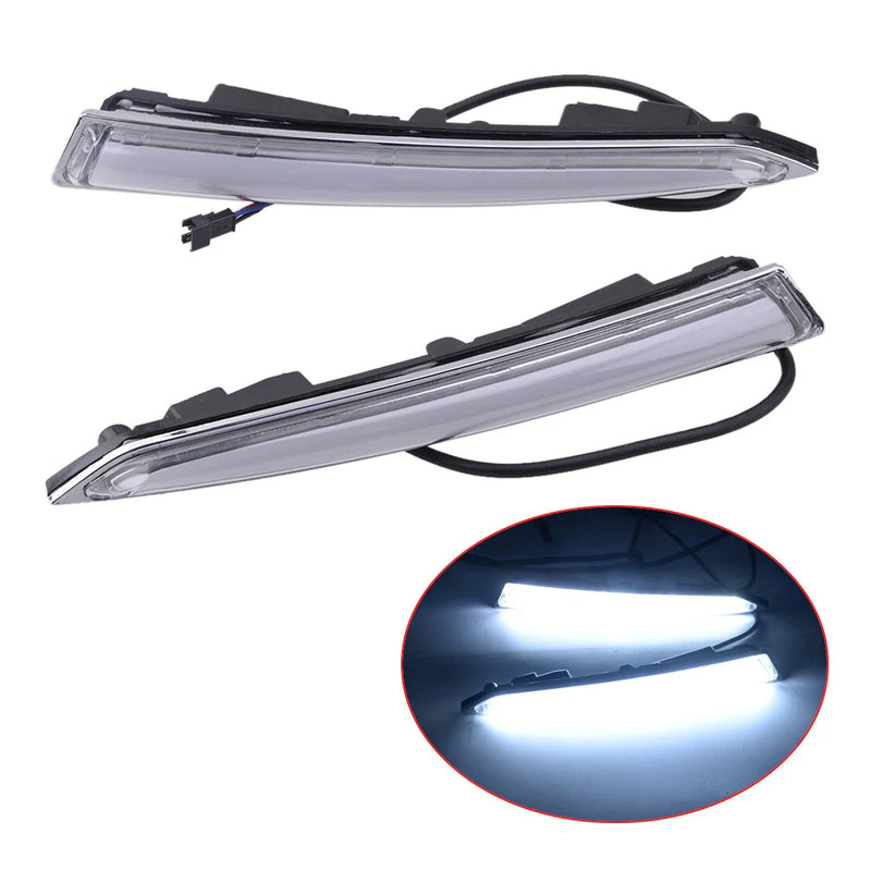 Ford Kuga Escape LED DRL Driving Light Turn Signal Fog Lamp (2013-2016)