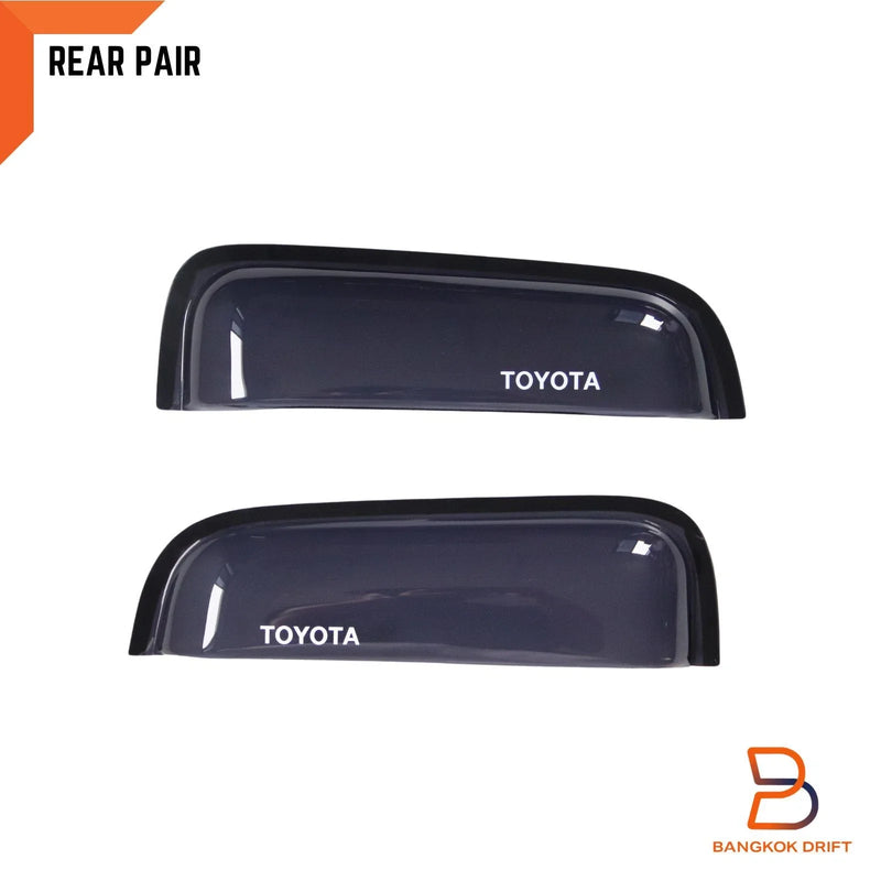 Toyota Hilux Ute Weather Shield Window Visor Rain Guard (88-96)