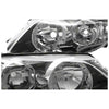 Ford FG Falcon LH+RH Black Headlights Pair (2008 - 2014)