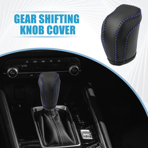 Toyota RAV4 (2013-2016) Black Blue Gear Shift Knob Cover