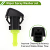 Jeep Patriot Windshield Washer Nozzle & 2 x Hose Connectors (2007-2017)