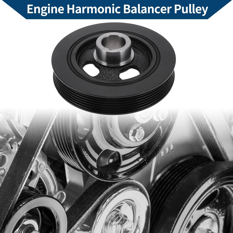 Dodge Journey 6 Groove Harmonic Balancer Crank Pulley (2009-2020)