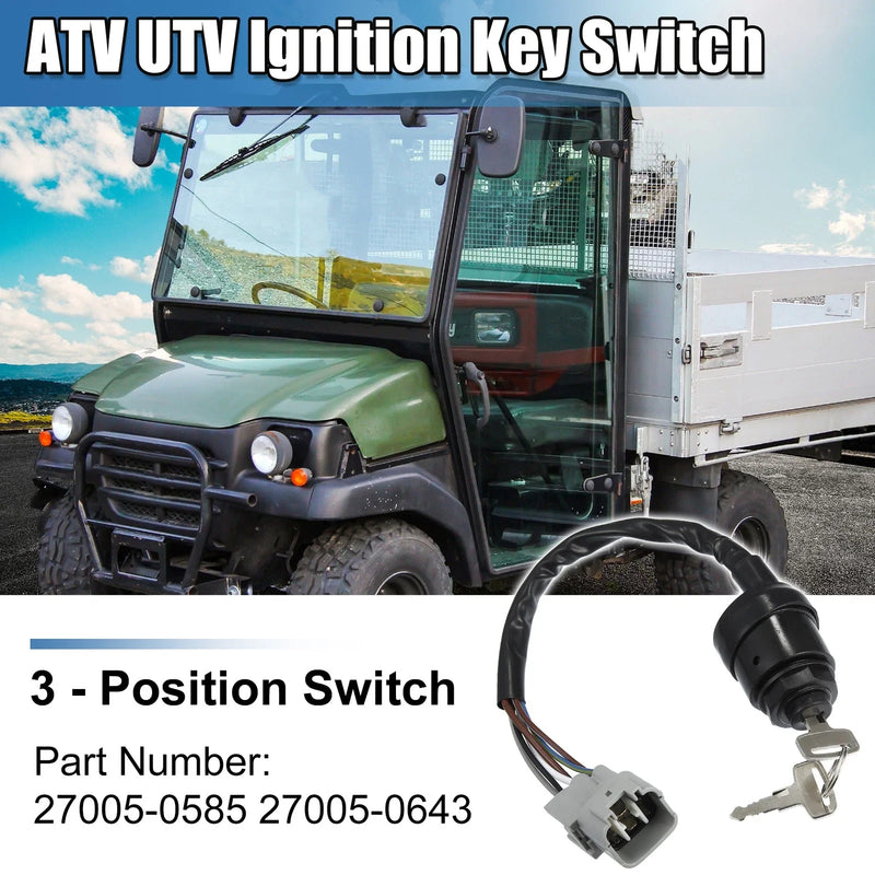 Kawasaki KAF 1000 Mule PRO DX Ignition Key Switch
