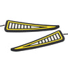Car - White / Amber Universal DRL LED Daytime Running Lights