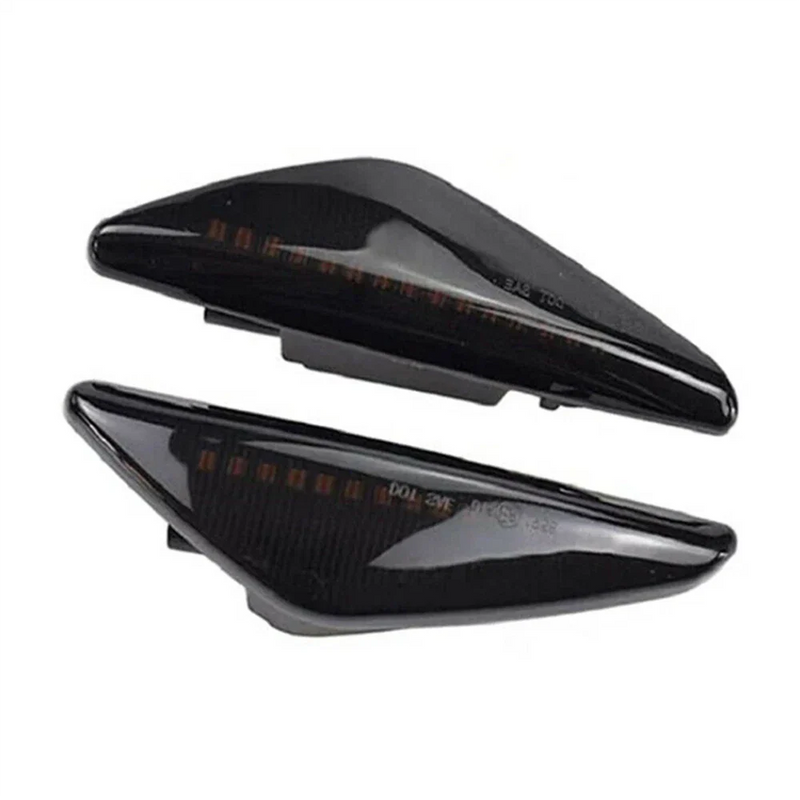 BMW X3 X5 X6 Smoked LED Fender Side Marker Lights (2004-2010)