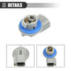 Dodge Ram 2 x ABS Gray Blue License Plate Light Socket