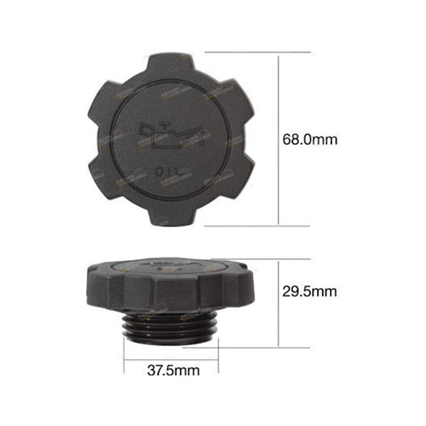 Toyota Hilux Surf KZN130R Oil Filler Cap (1993–1995)
