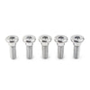 Disc Brake Rotor Screws 5 x M8x25mm Titanium Hex Socket Bolts