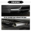 BMW 328i 325i E90 (2007-2010) Black Car Exhaust Tips