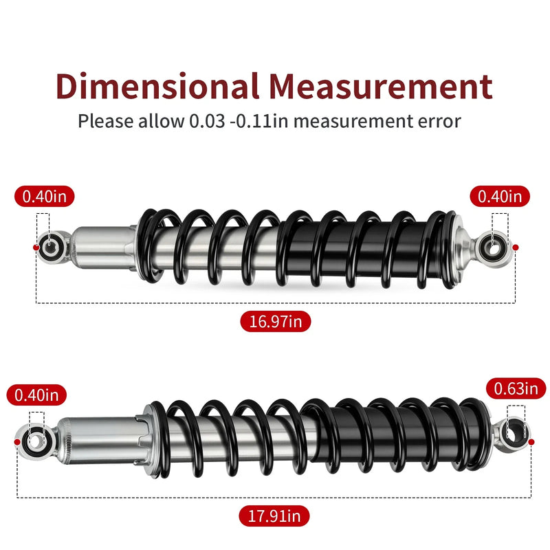 Honda Rubicon 500 TRX500 FA / FGA 2001-2014 Front/Rear Shock Absorber 4pcs