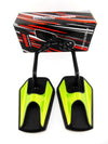Yamaha X-Max 250 Black Green Hex Soko Mirrors (2010-2015)