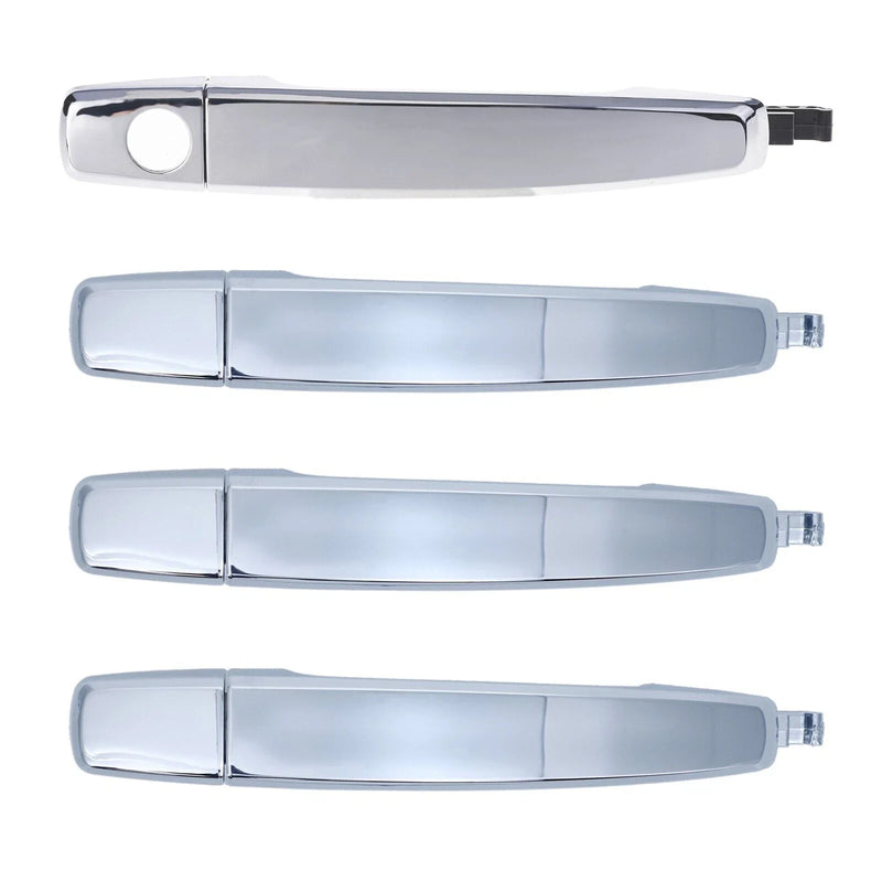 Holden Barina, Cruze Chrome Outer Door Handles 4 x (2011-2018, 2009-2016)