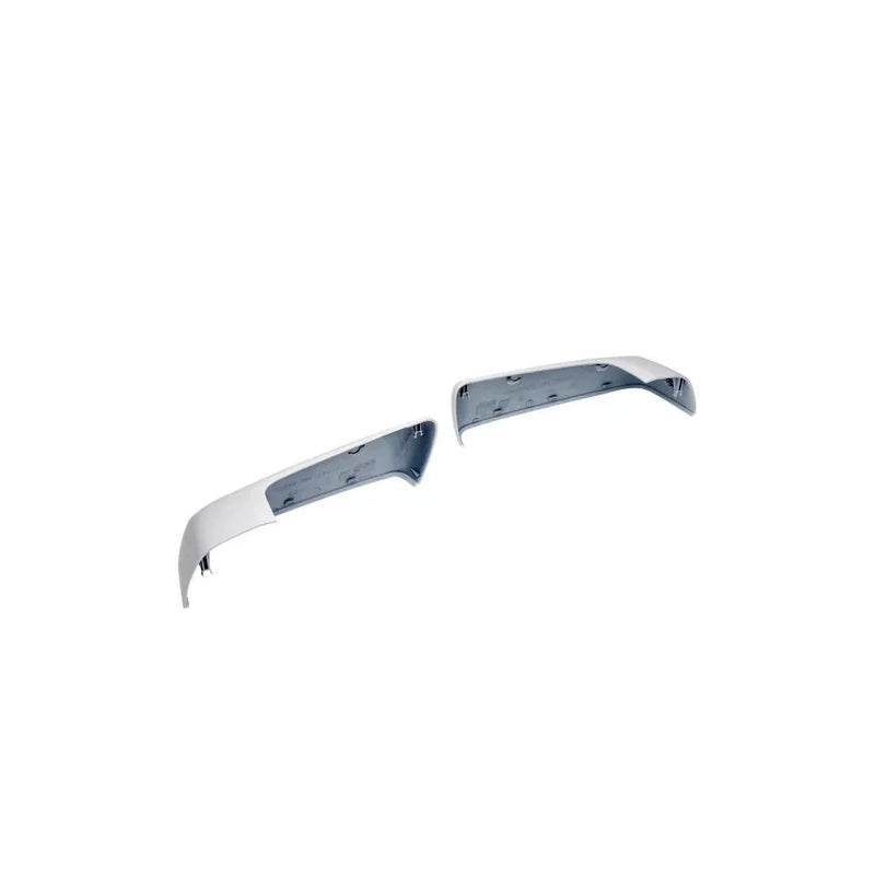 Chevy Silverado / GMC Sierra 1500 White Top Half Mirror Cover Caps (2019-2024)