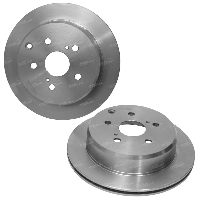 Toyota Tarago 2 x Rear Disc Brake Rotors (1990–2000)