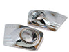 Mitsubishi L200 Triton Chrome Fog Light Covers (2010-2014)